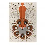 Quailsafe by Charley Harper, Serigraph in colors, sold Feb 2024