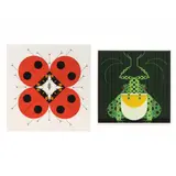 Frog Eat Frog & The Last Aphid by Charley Harper, Each a serigraph in colors, sold Feb 2024
