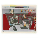 Living at the Movies by Larry Rivers, Silkscreen print in colors, sold Feb 2024