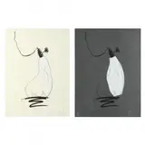 Soft Light Bulb - Day / Soft Light Bulb - Night (Two Works) by Claes Oldenburg, Each a lithograph with, sold Feb 2024