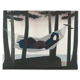Summer Idyll by Will Barnet, Screenprint and lithograph in colors, sold Feb 2024