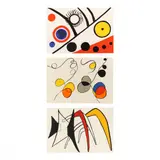 Three Lithographs by Alexander Calder, Each a lithograph in colors, sold Feb 2024