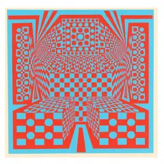 Desert Icon VII by Roy B. Ahlgren, Serigraph in colors, sold Feb 2024