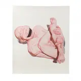 Untitled (Smile-ism No. 28) by Yue Minjun, Lithograph in colors, sold Feb 2024