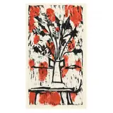 Still Life (1953) by Alex Katz, Woodblock print and stencil on thin Japan paper, sold Feb 2024