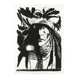 Spies on His Enemies Crow by Leonard Baskin, Lithograph, sold Feb 2024