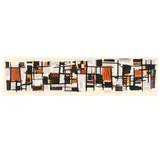 Collage #1 by Anne Wall Thomas, Seriagrpah with original mixed-media collage on paper, sold Feb 2024