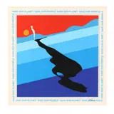 Save Our Planet, Save Our People by Ernest Trova, Screenprint in colors on paper, sold Feb 2024