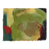 Untitled Abstract by Nancy Tuttle May, Oil on paper, sold Feb 2024