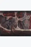 Boréal by Bernard Réquichot, Huile sur toile, sold Oct 2024