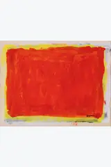 Sans titre by Bram Bogart, 1977, Gouache sur papier, sold Oct 2024
