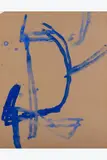 Sans titre by James Brown, 1986, Gouache sur papier, sold Oct 2024