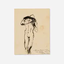 Untitled by Pavel Tchelitchew, 1935, ink on paper, sold May 2026