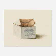 Grundig Carton by Dalia Ramanauskas, 1973, ink on paper, sold May 2026