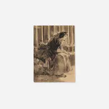 Untitled by Everett Shinn, ink on paper, sold May 2026