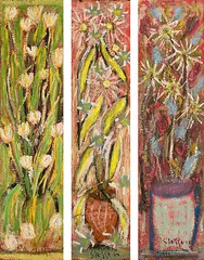 Triptychon by Walter Arnold Steffen, oil, offered Dec 2016