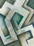89-8-3", 1989 by Felix Stoeckli, oil on canvas, sold Dec 2016