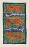 Bildteppich-Entwurf by Erna Schillig, 1936, pastel, offered Dec 2016
