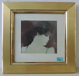 Südfranzösin II by Hans Ruedi Sieber, watercolor, sold Dec 2016