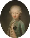 Bildnis eines Jungen mit Trauerschleife by Frankreich, 2.Hälfte 18.Jh., oil on canvas, sold Sep 2016