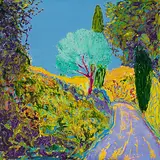 Olivier à l'ombre by Bjorn Wessman, 2010, oil on canvas, sold Sep 2016