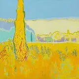 Vincents Vilja" (Vincents Wille) by Bjorn Wessman, 2013, oil on canvas, sold Sep 2016