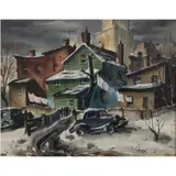 Untitled by Henry Gasser, watercolor on paper, sold Dec 2023
