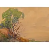 Big Lagoon by George Demont Otis, watercolor, sold Dec 2023
