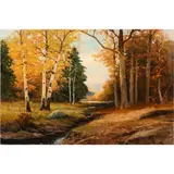 Untitled by Robert Wood, oil on canvas, sold Dec 2023