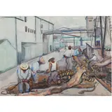 Untitled by Donna N. Schuster, watercolor, sold Dec 2023