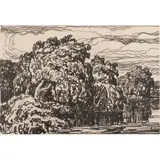 Untitled by Birger Sandzén, lithograph, sold Dec 2023