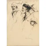 Men of the Sea by Armin Carl Hansen, 1937, etching, sold Dec 2023