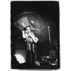 Jimi Hendrix with Joshua Light Show... by Fred W. McDarrah, 1968, gelatin silver print, sold Dec 2023