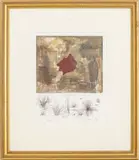 Untitled by David Wilson, 1989, Mixed Media on Paper, sold Mar 2025