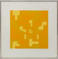 BA-2 by Norman Ives, 1970, Serigraph in Colors, sold Apr 2025