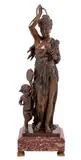 Untitled by Jean Bulio, Bronze Figure, sold Apr 2025