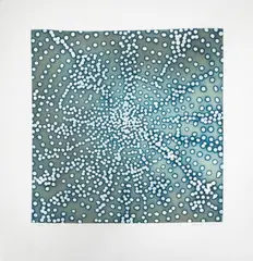 Leader Sequence by Ross Bleckner, 2002, Etching and Aquatint in Colors, sold Apr 2025