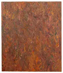 Abstract Composition by Andy Miller, Oil on Canvas, sold Apr 2025