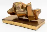 Untitled by Anthony Padovano, 1967, Bronze Sculpture, sold Apr 2025