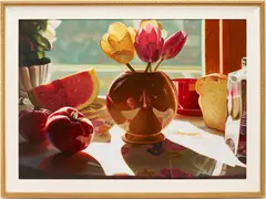 Photorealist Still Life by John Sayers, oil on canvas, sold Jan 2024