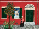 Marie Laveau Gris-Gris by Andrew LaMar Hopkins, 2014, acrylic on canvas, sold Jan 2024