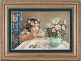 Spring Delight by Pati Bannister, pastel, sold Oct 2023