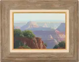 Landscape, Grand Canyon by Michael Hadley, oil on board, sold Jan 2023