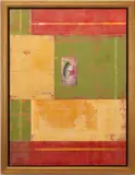 KY Abstract Fresco by Marjorie Guyon, mixed media, sold Jan 2023
