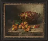 Still Life by Alfred-Arthur Brunel de Neuville, oil on canvas, sold Oct 2022