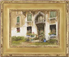 Door Light by Donny Finley, oil on canvas, sold Jul 2022