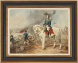 Equestrian Portrait of Andrew Jackson by Sandor Bodo, oil on canvas, sold Jul 2022