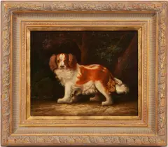 Portrait of Spaniel by John Gray, oil on canvas, sold Jan 2022