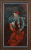 Torero (Bullfighter) by Jose Guevara, oil on board, sold Jan 2022