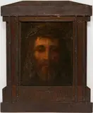 Ecce Homo by Laurits Sorensen Enslew, oil on board, sold Jan 2022